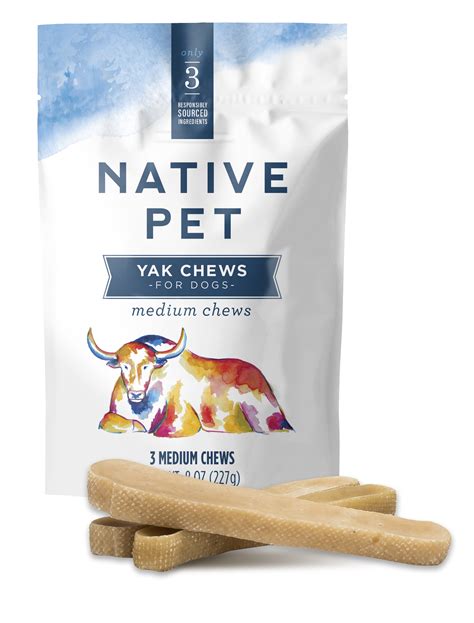 native pet yak chews